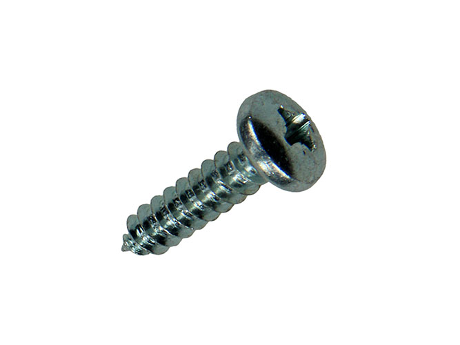 VIS A TOLE TETE CYL. AC.ZINGUE38 PC 4,8 X 19 MM