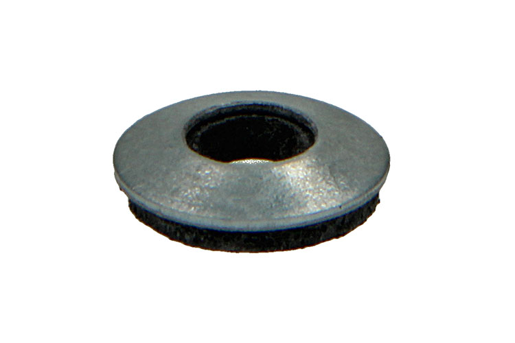 RONDELLE D'ETANCHEITE CAOUT. ACIER ZINGUE 20PC 6,0X14 MM