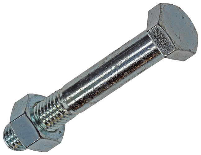 BOULON MECANIQUE + ECROU AC. ZINGUE 1 PC M12 X 80 MM