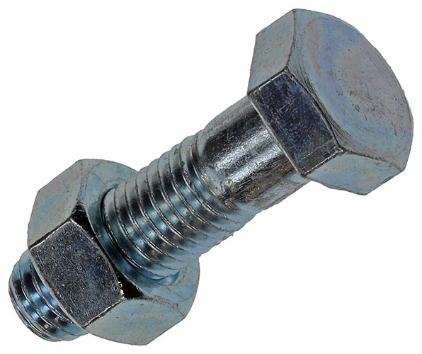 BOULON MECANIQUE + ECROU AC. ZINGUE 1 PC M14 X 50 MM