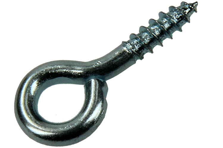 PITON VIS BOIS ACIER ZINGUE 18PC 2,5 X 12 MM