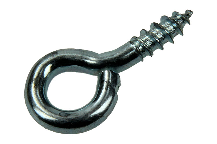PITON VIS BOIS ACIER ZINGUE 15PC 3,0 X 12 MM