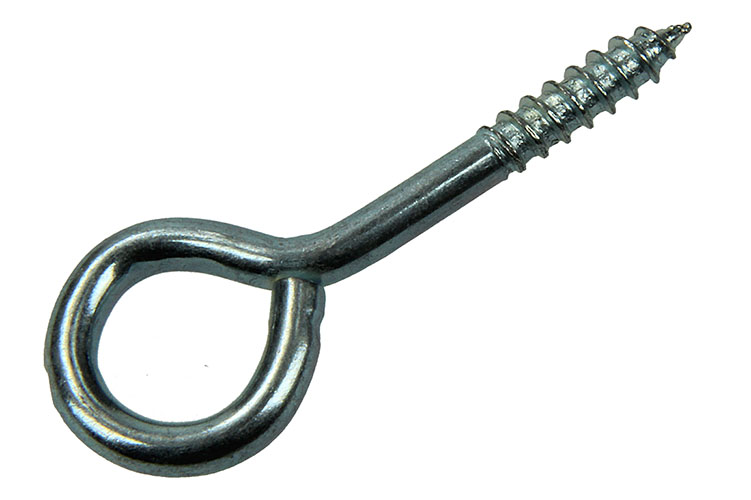 PITON VIS BOIS ACIER ZINGUE 9 PC 4,0 X 30 MM