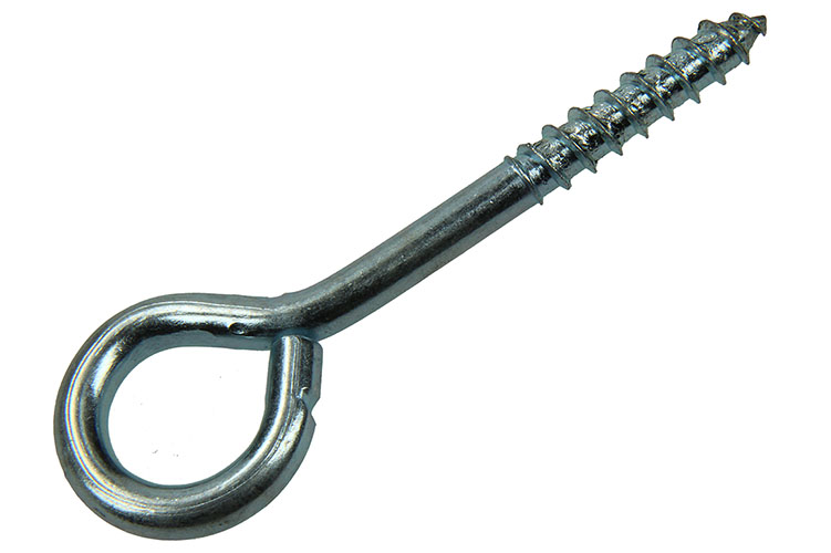 PITON VIS BOIS ACIER ZINGUE 3 PC 6,0 X 60 MM