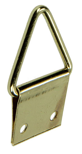 ATTACHE-CADRES ACIER LAITONNE 5 PC 13 X 25 MM