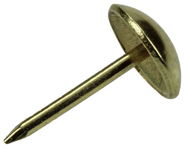 CLOU TAPISSIER ACIER LAITONNE 40 PC 9,5 X 15 MM