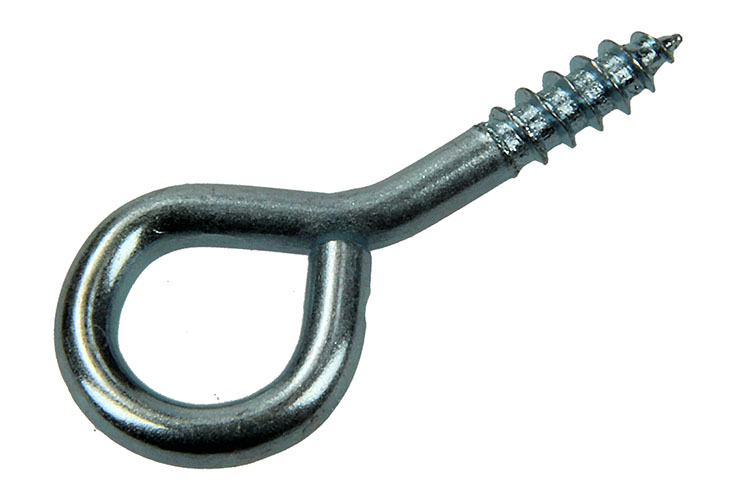 PITON VIS BOIS ACIER ZINGUE 40 PC 4,0 X 20 MM