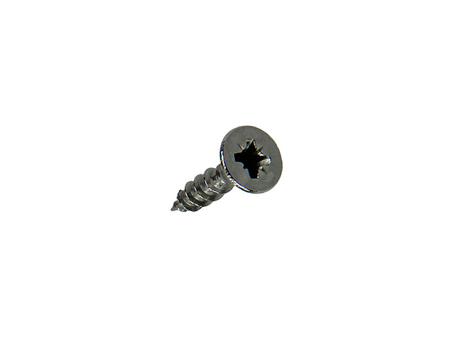 SPAANPLAATSCHROEF MET VERZONKEN KOP RVS 35 STUKS 3,0X12MM