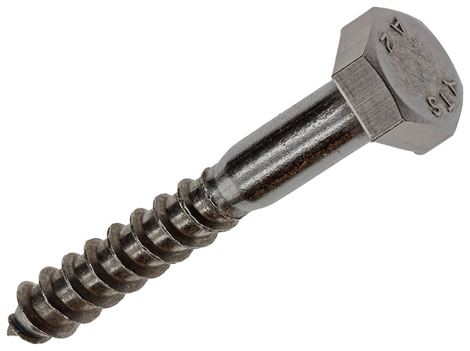 HOUTDRAADBOUT RVS 2 STUKS 10X70MM