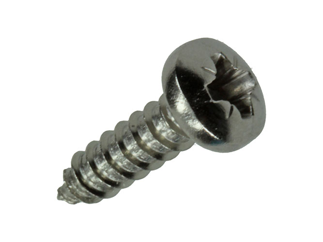 VIS A TOLE CYLINDRIQUE INOX A214 PC 3,5 X 13 MM
