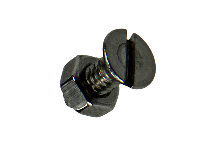 VIS A MET. TETE FR.+ECROU AC. INOX.15PC M4X10