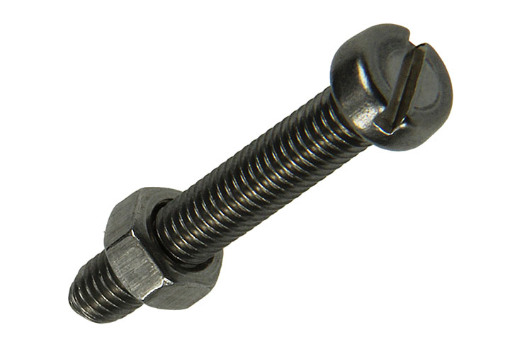 VIS A MET.T.CYL.+ECROU AC.INOXINOX. 6 PC M5X30