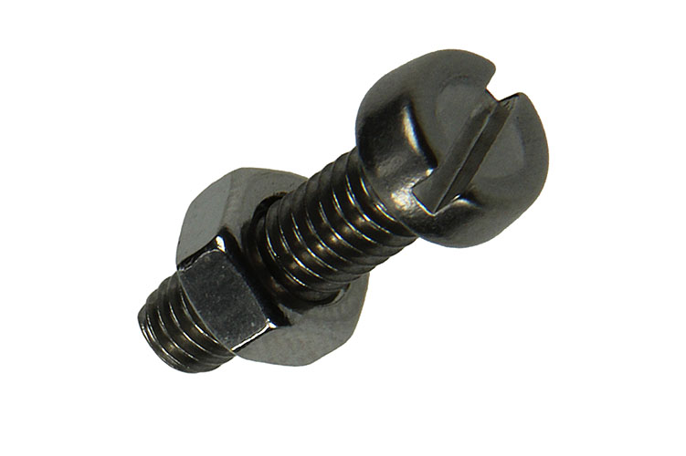 VIS A MET.T.CYL.+ECROU AC.INOXINOX. 5 PC M6X20