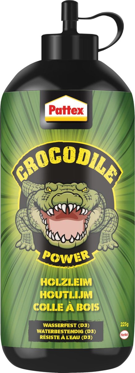 Pattex Crocodile Colle À Bois 225g