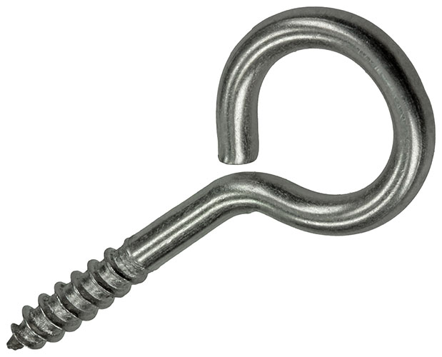 PITON VIS BOIS ACIER INOXYDABLE 2 PC 4,0X30 MM