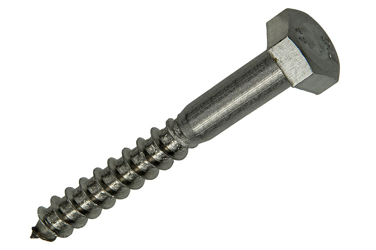 TIREFOND ACIER INOXYDABLE 1 PC10 X 80 MM