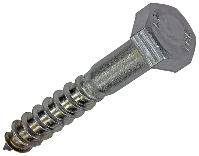 TIREFOND ACIER INOXYDABLE 8 PC 8 X 50 MM