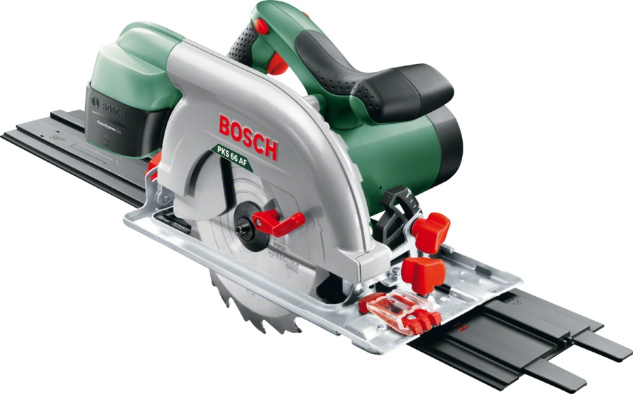 Bosch PKS 66 af met geleiderail cirkelzaag