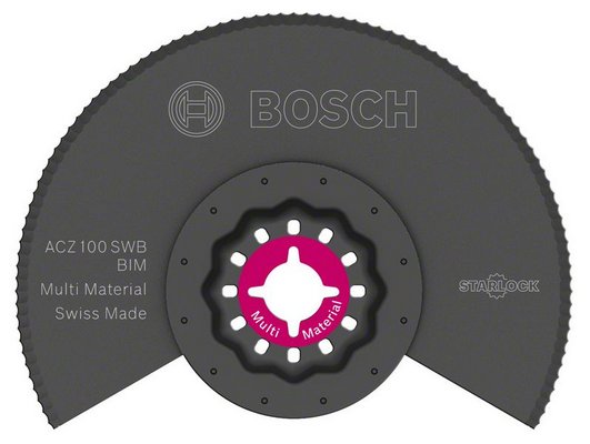 Bosch bim segmentzaagblad gekarteld 100mm