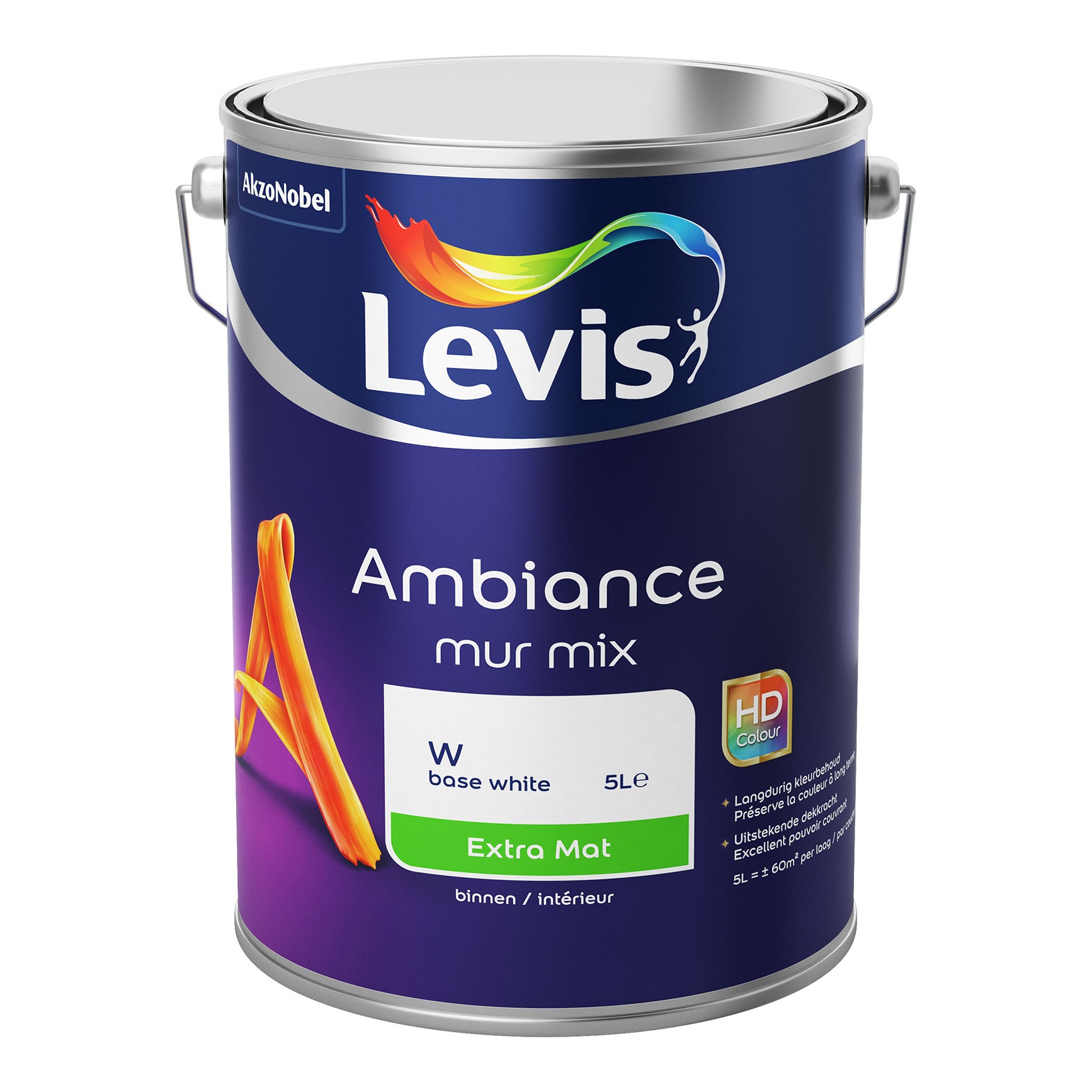 Levis Ambiance Mur Extra Mat Mix Base W - 5l