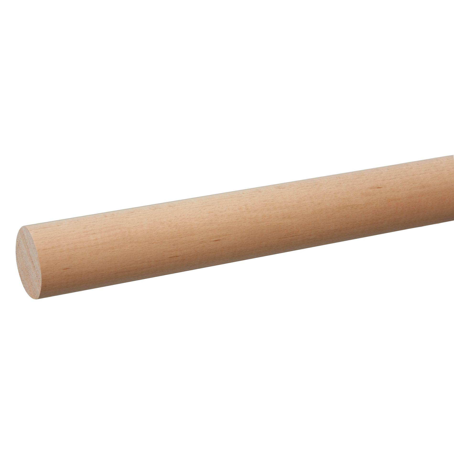 Cando Trapleuning Rond Beuken 45mm - 390cm