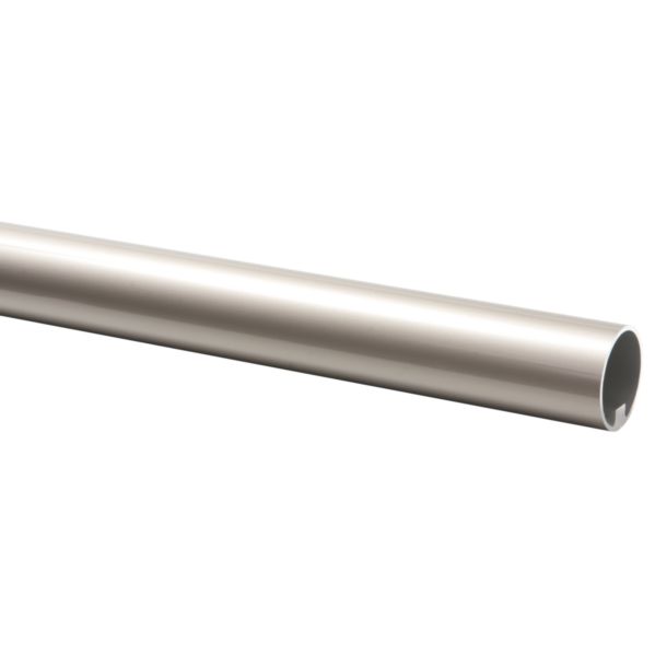 Cando Trapleuning Rond Inox Look 45mm - 390cm