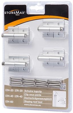STOREMAX SCHUINE KAPCLIP