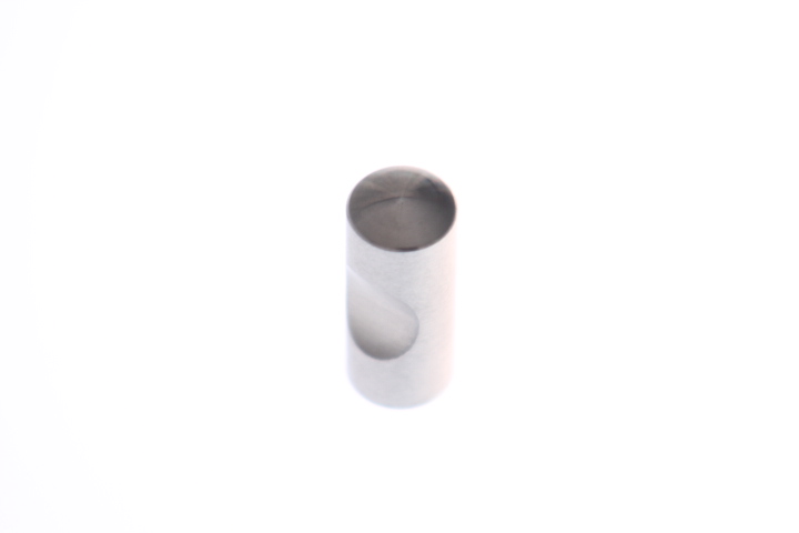 Knop "Dented" Ø15mm RVS