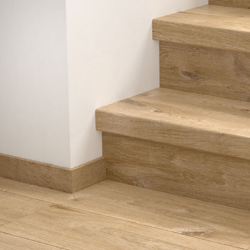 Quickstep Couvre-Marches en Vinyle Bloom 1474x136mm 40104 Chêne Coton Naturel
