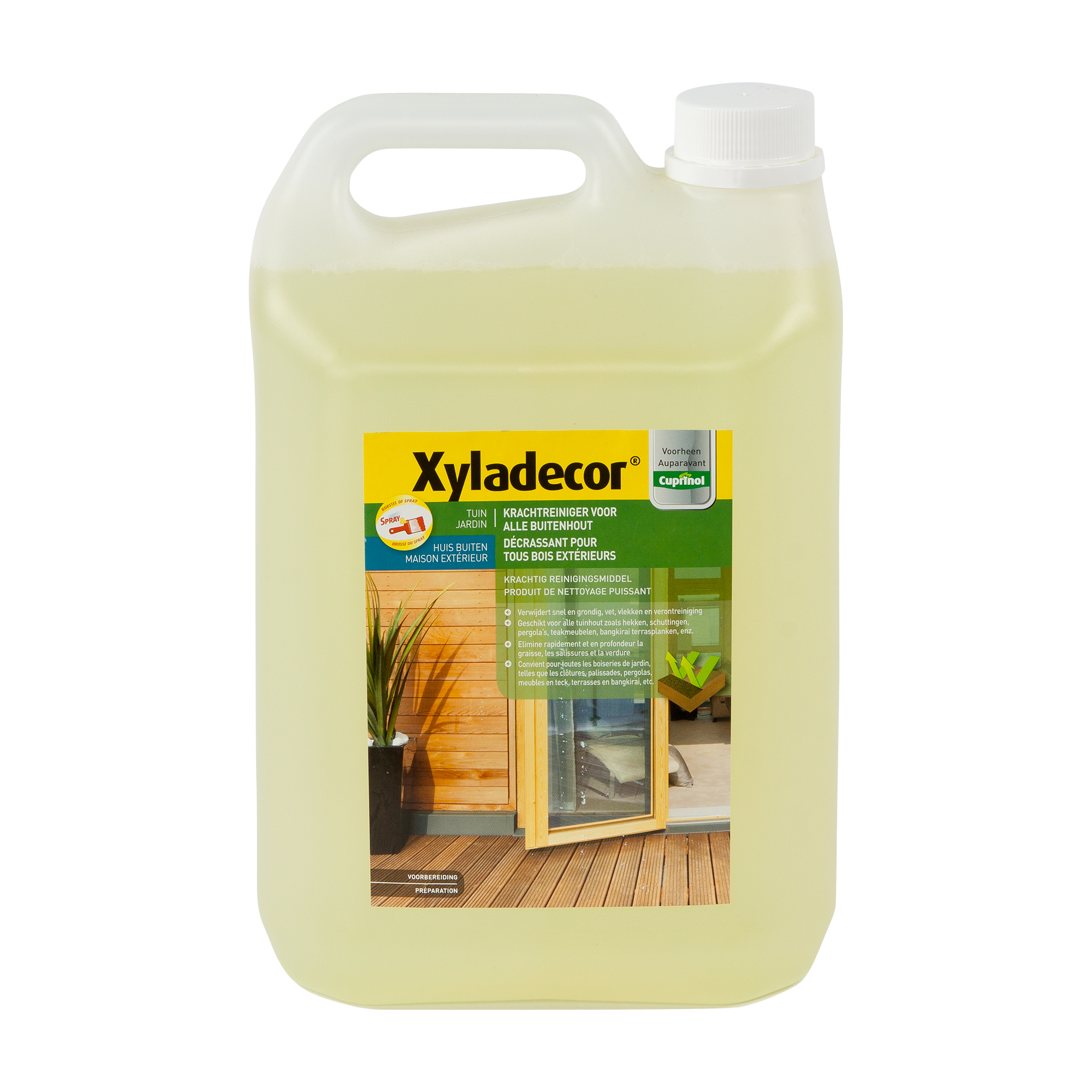 Xyladecor Decrassant Pour Tous Bois Extérieurs 5l