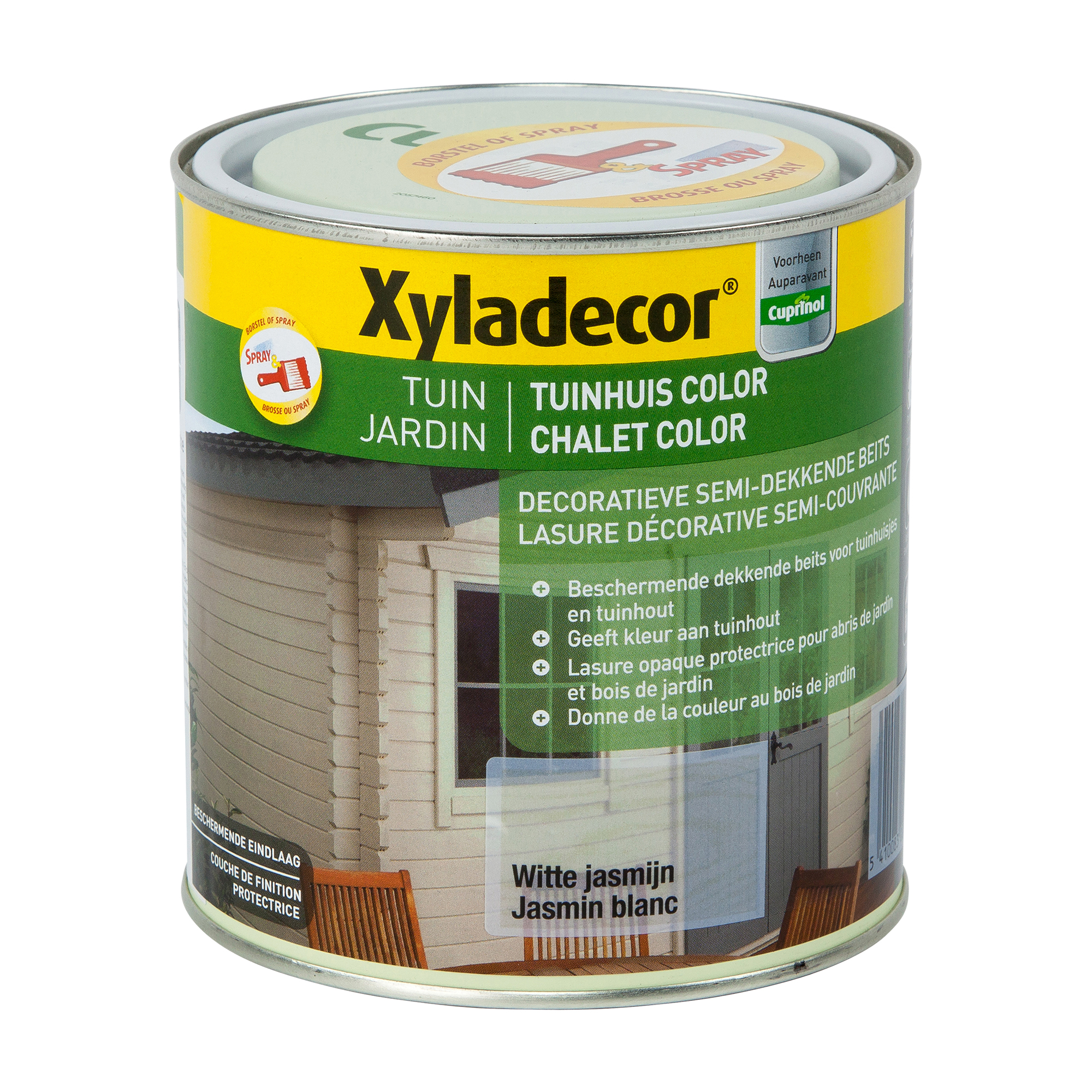 Xyladecor Chalet Color Jasmin Blanc 1l