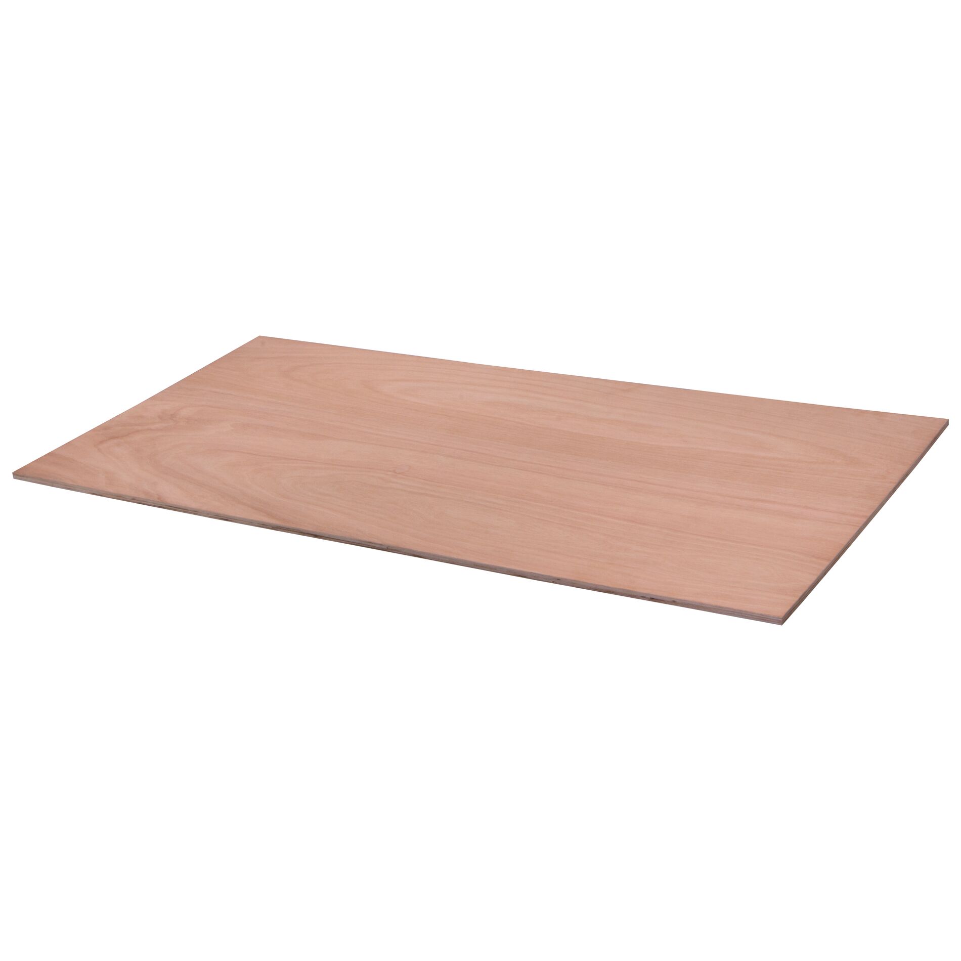 Multiplex plaat hardhout 122x61cm - 12mm