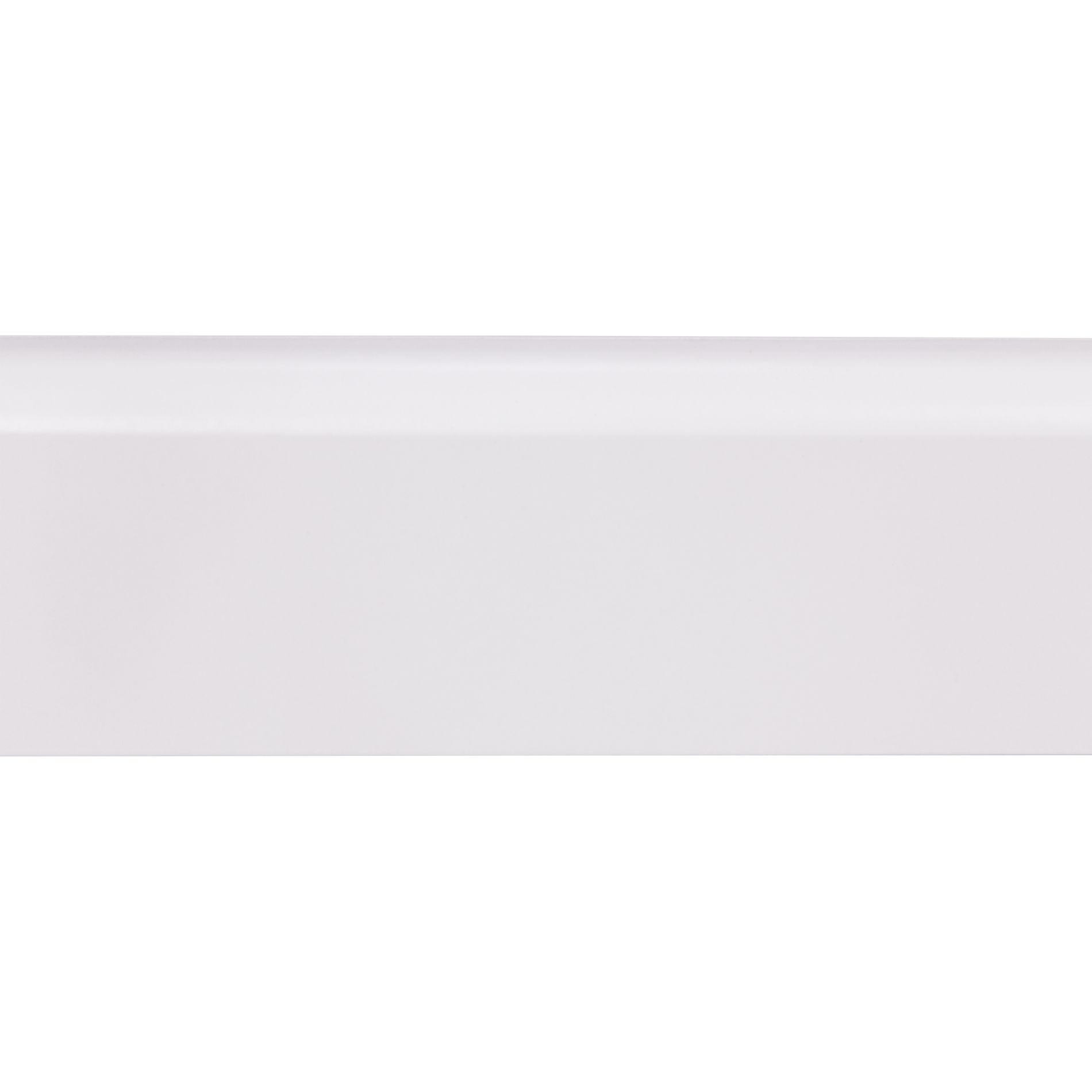 Cando plinthe câble 80x19mm Colonial blanc 240cm