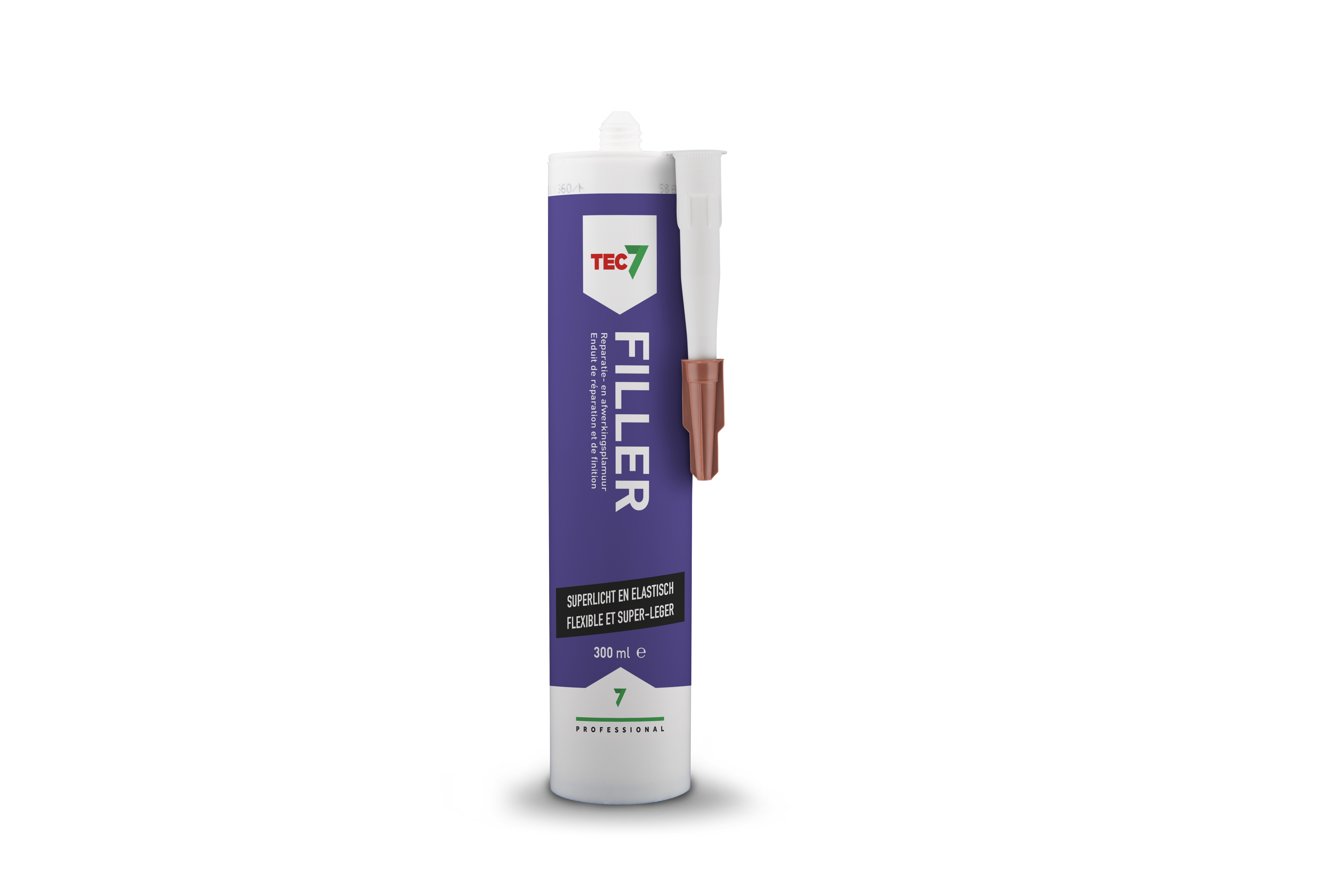 Tec7 Filler 300ml - Enduit De Réparation Et De Finition Super-Leger Élastique