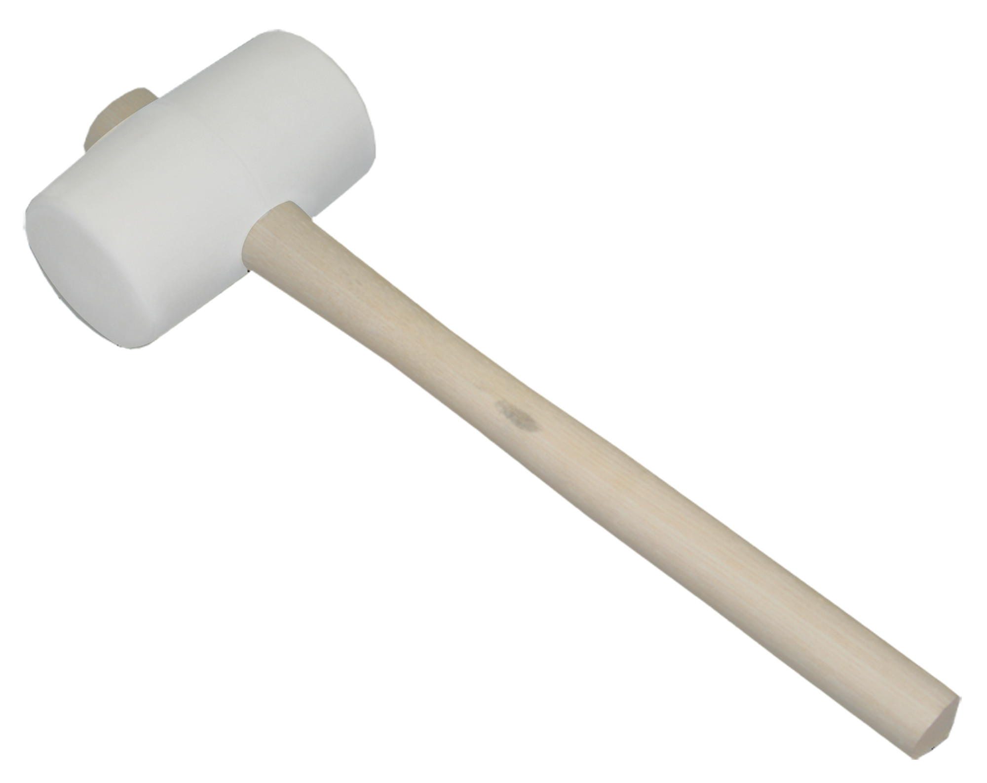 Rubberen hamer N°2 wit 500 gr