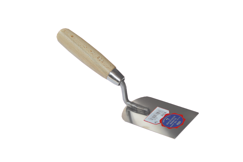 Spatule de plâtrier Inox modèle court et large 90 x 50 x 1,0 mm - Inox