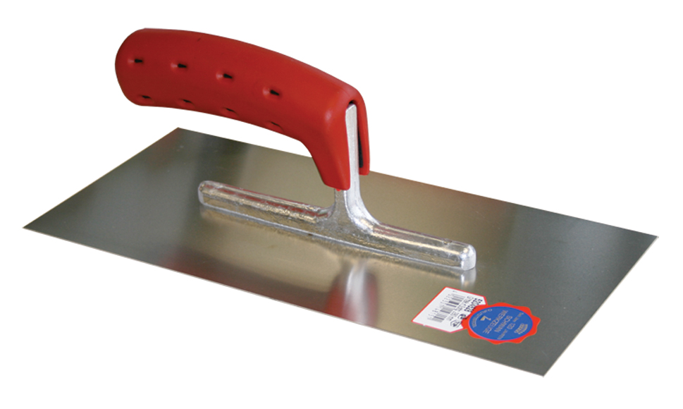 Plakspaan 280 x 130 x 0,7 mm met SOFT GRIP PRO - inox