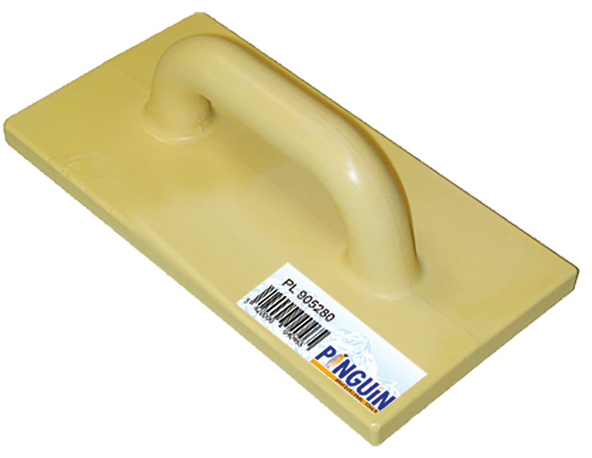 Frottoir en polyurethane, jaune 280 x 140 x 15 mm