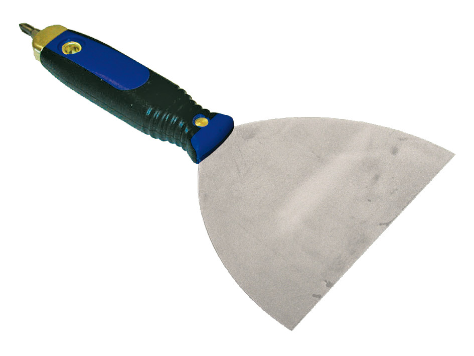 Spatule à jointoyer 150 mm + bit DURA-HAMMERGRIP - inox
