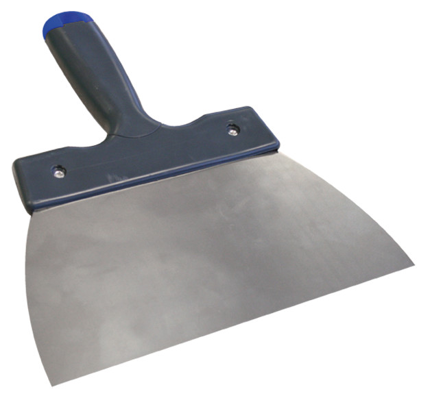 Schildersspatel 140 mm, soft grip - inox