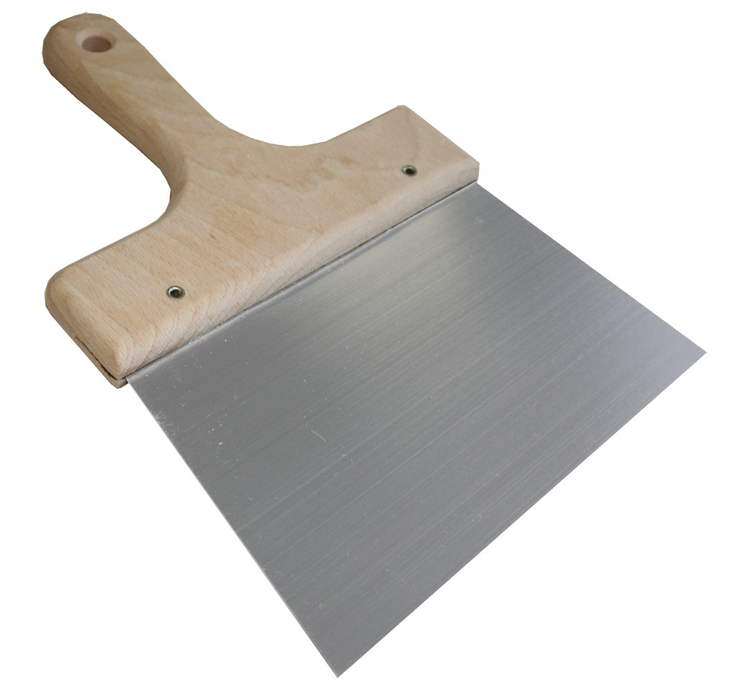 Couteau à enduire 160 mm, manche bois - acier