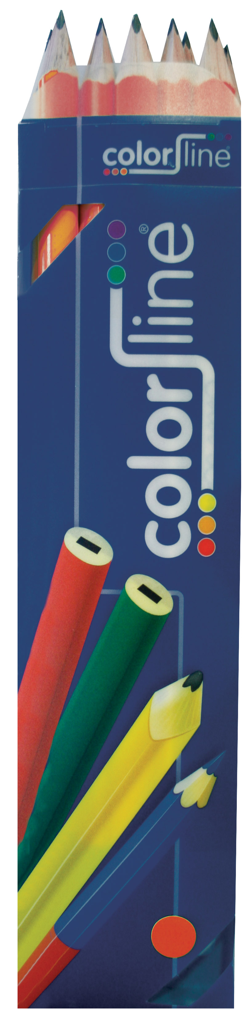Schrijnwerkerspotlood PRO 101, ovale vorm, rood gelakt - 24 cm - per 10 stuks