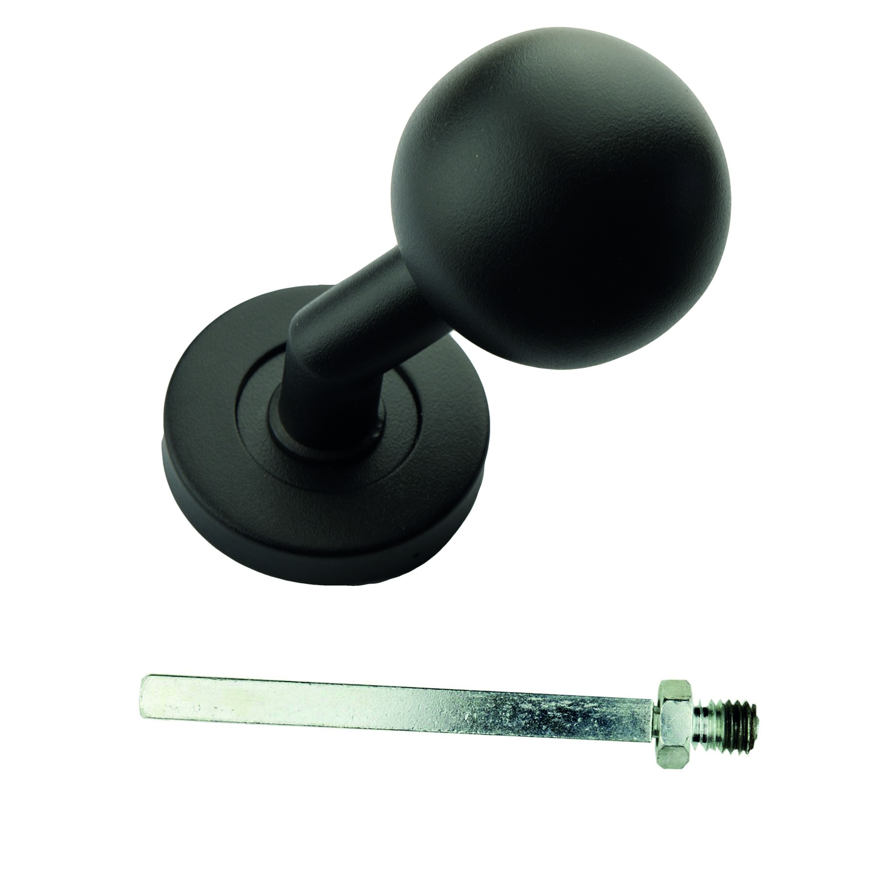 Bouton Bs 50 Sur Rosace Noir Structure UV