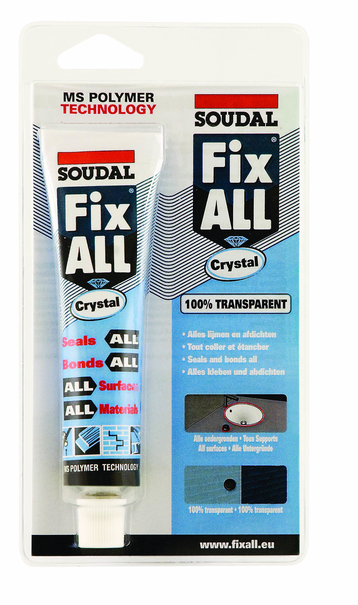 Soudal Fix All Crystal Transparent 80ml