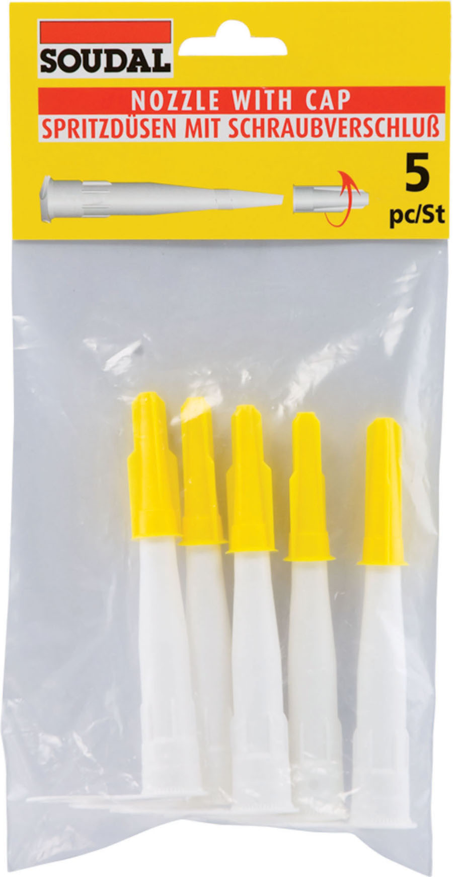 Soudal Applicateur 5pc