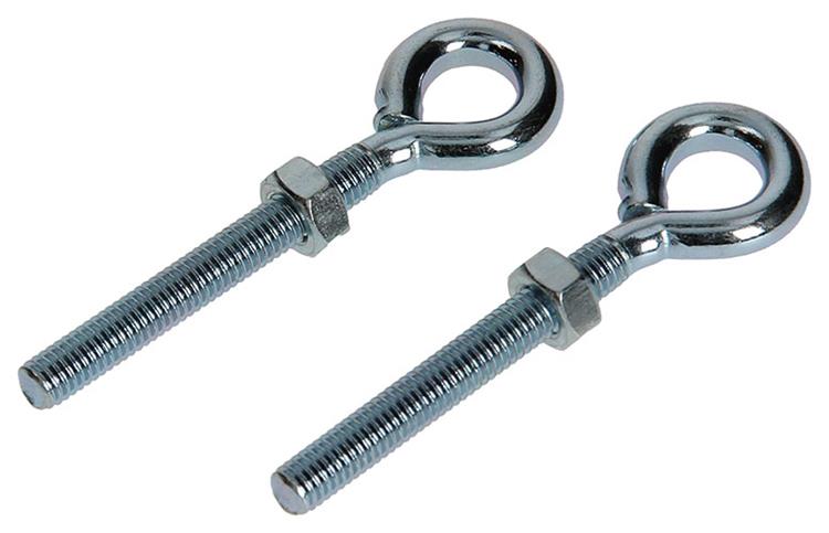 Mack 2 pitons zingue+ ecrou M6X50mm K