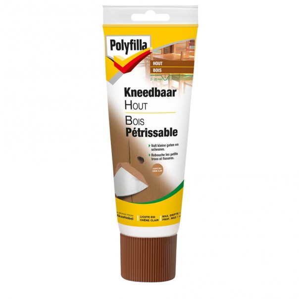 Polyfilla Bois Pétrissable Chêne Clair 330g