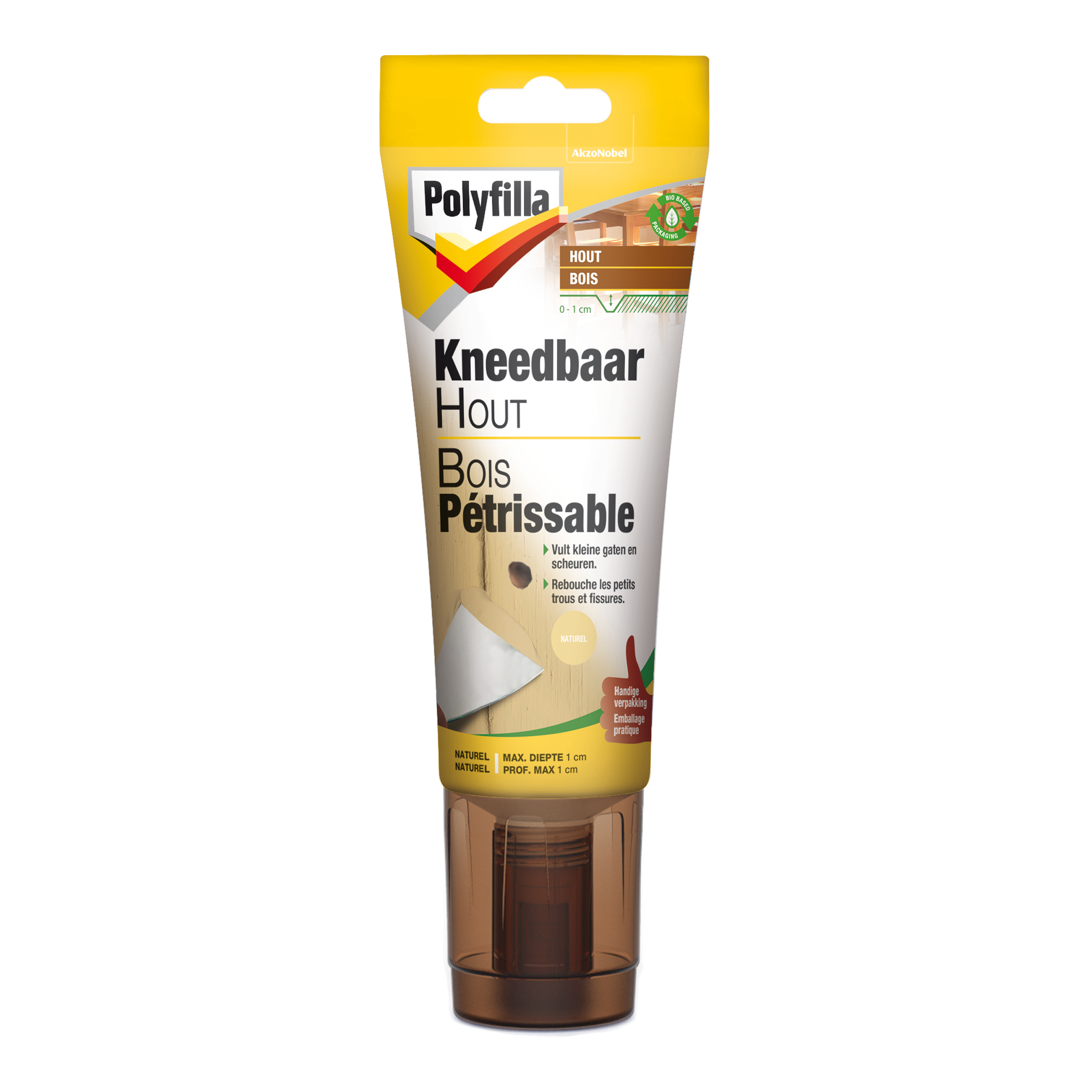 Polyfilla Bois Pétrissable Naturel 330g