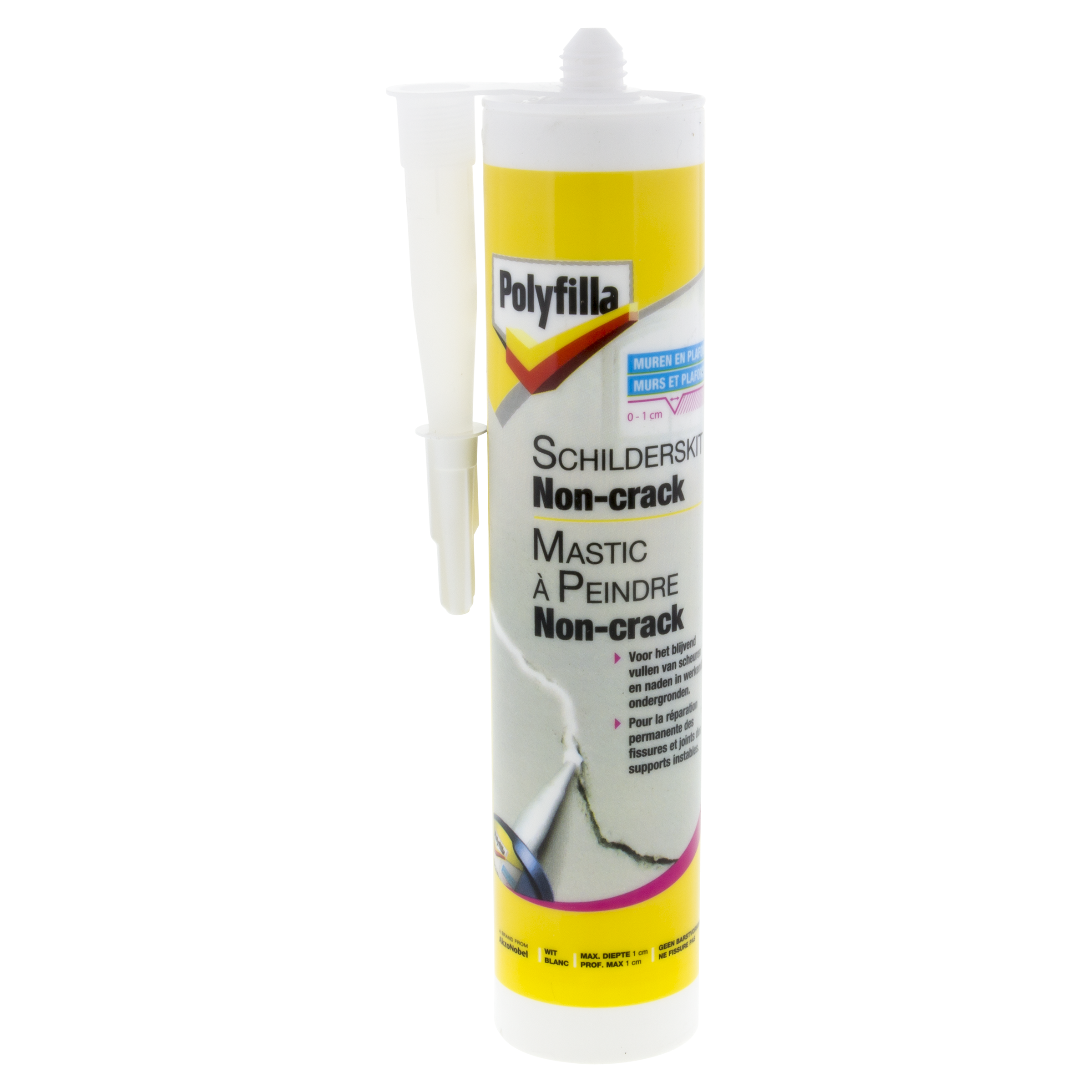 Polyfilla Mastic À Peindre Non-Crack 310ml