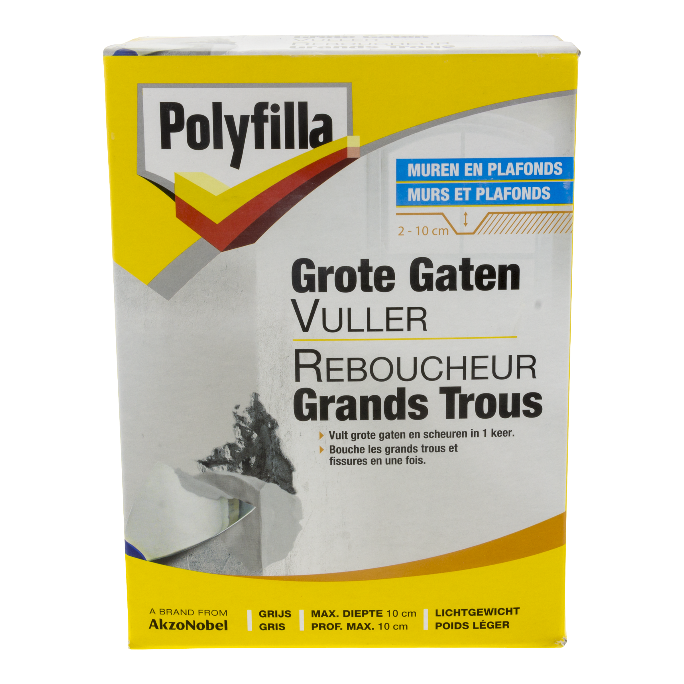 Polyfilla Reboucheur Grands Trous 1kg